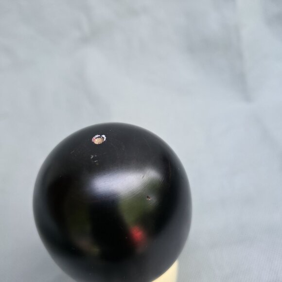 Japanese Woody Craft Wooden Doll Blossoms MADE IN JAPAN Red Bow Kokeshi - Picture 9 of 9